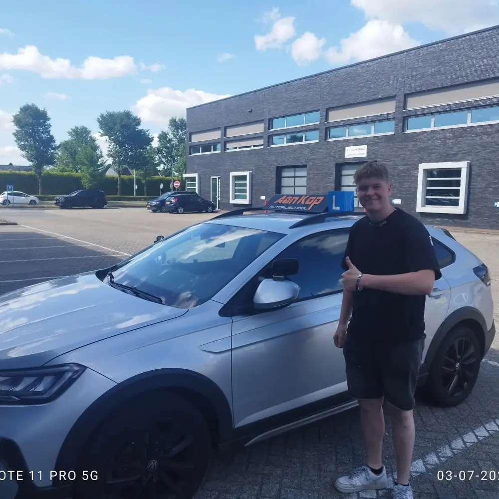 Geslaagd voor Rijbewijs